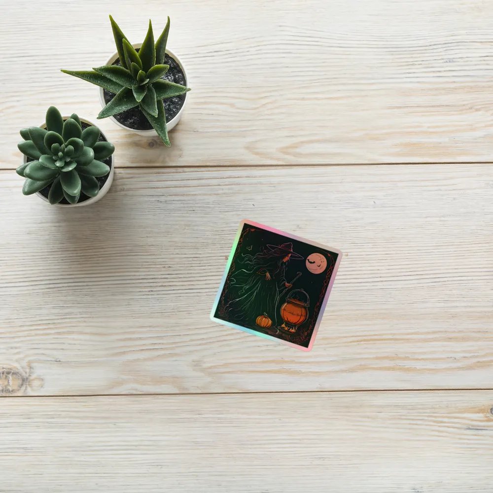 Official Calming Cauldron Holographic Sticker product image (10)