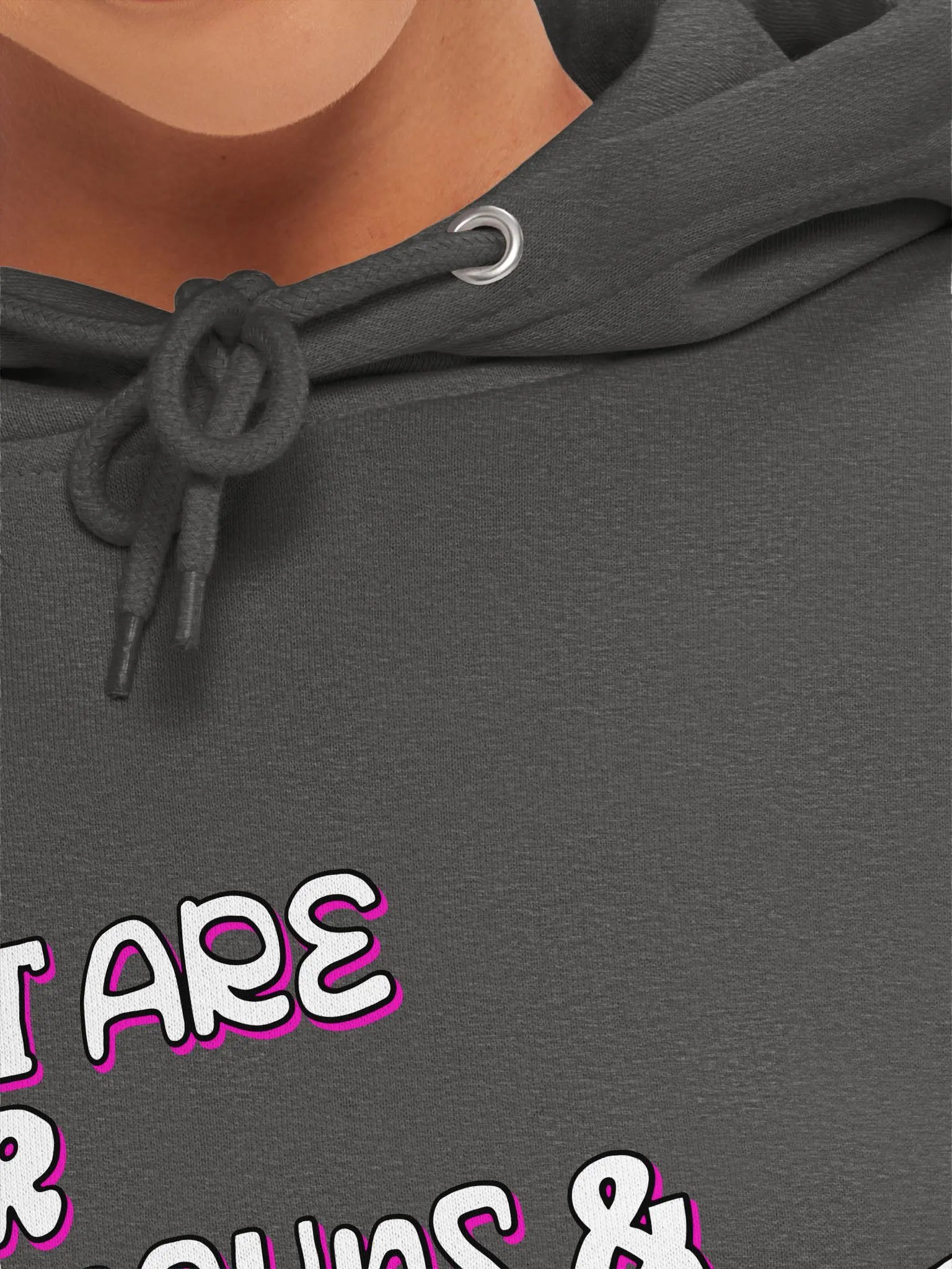 WHAT ARE YOUR PRONOUNS AND SEXUALITY!? - dark hoodie product image (21)