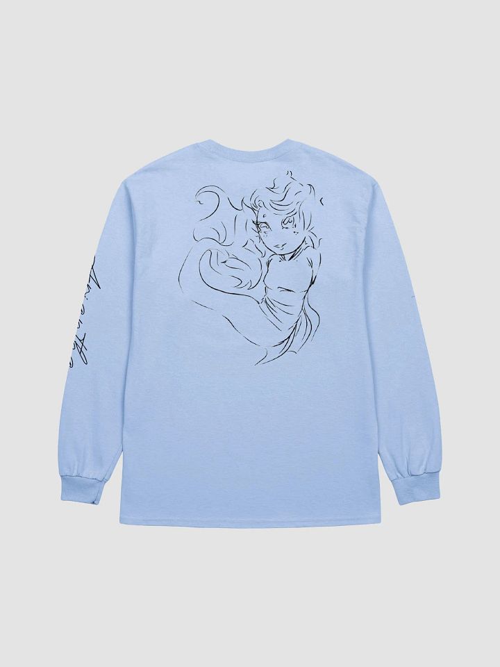 Mermaid Black Outline, Longsleeves product image (7)