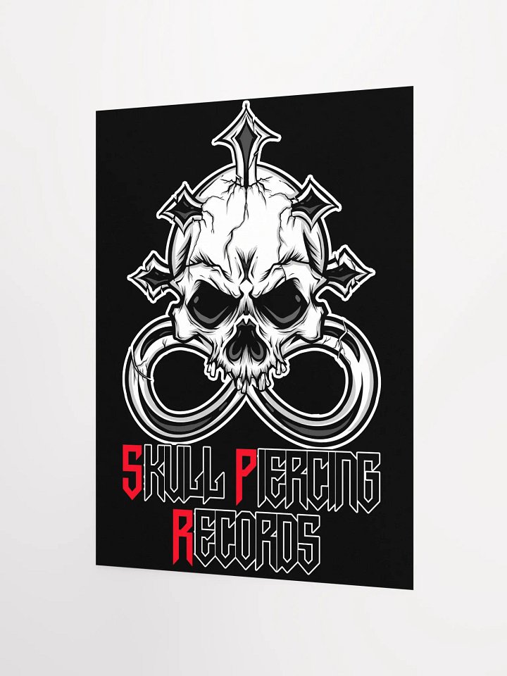 Skull Piercing Records Matte Poster product image (7)
