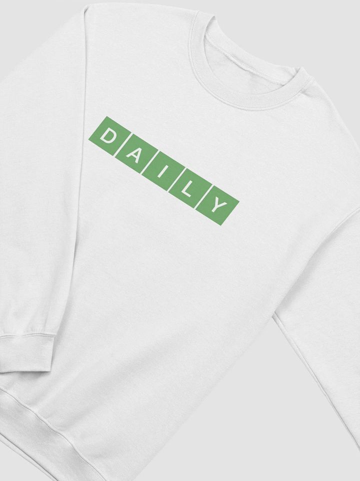 DAILY Crewneck (black and white options!) product image (1)
