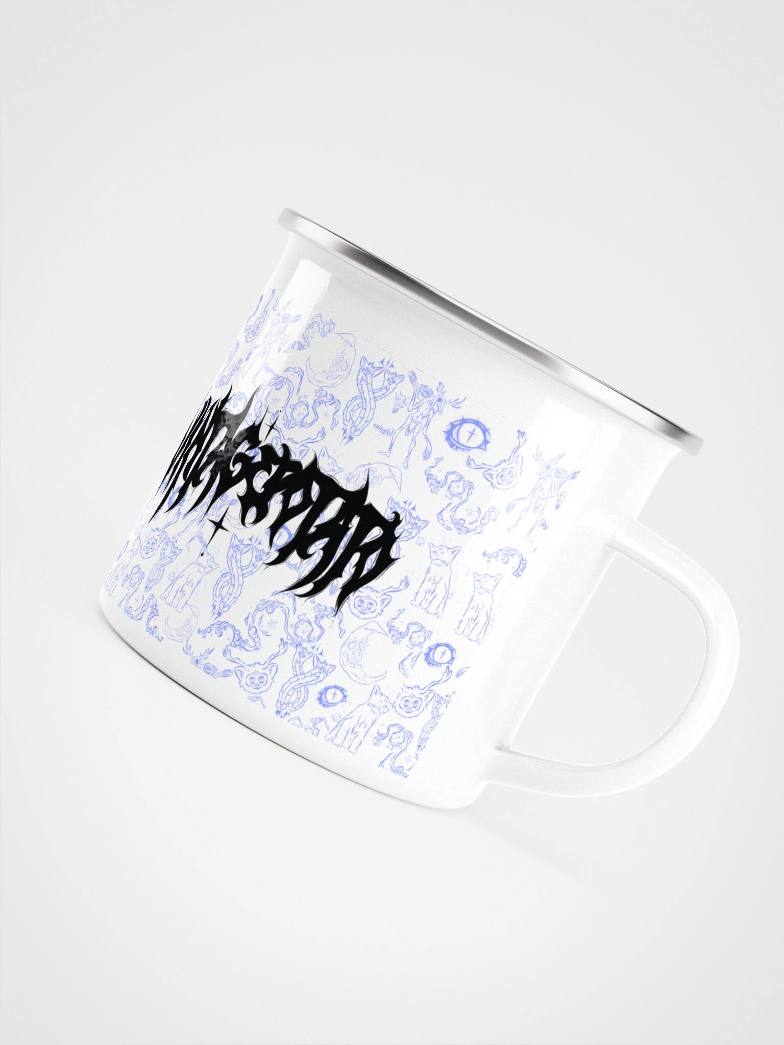 Suck a Badge Down Enamel Mug ( LIMITED EDITION ) product image (5)