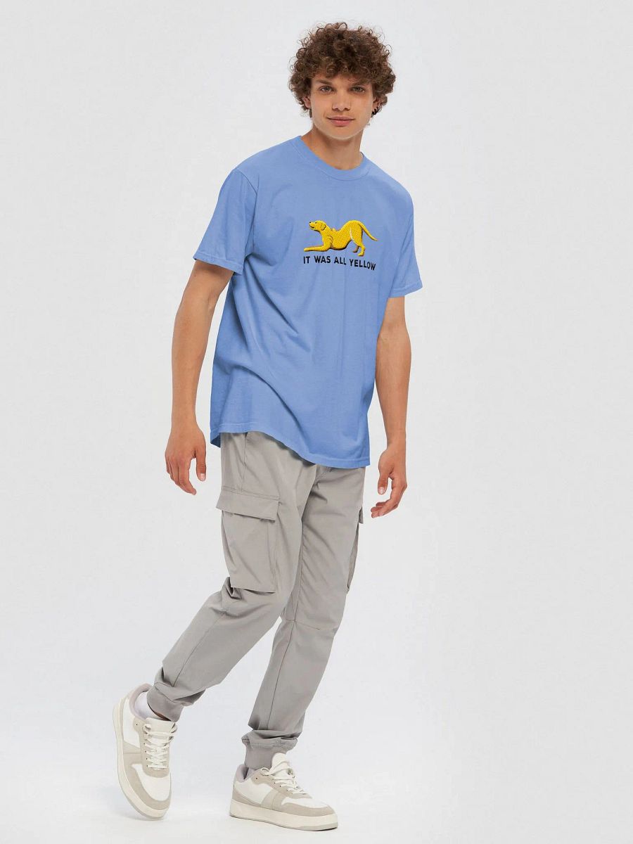 It Was All Yellow T-Shirt(Embroidered) of a Labrador Retriever(Yellow) product image (11)