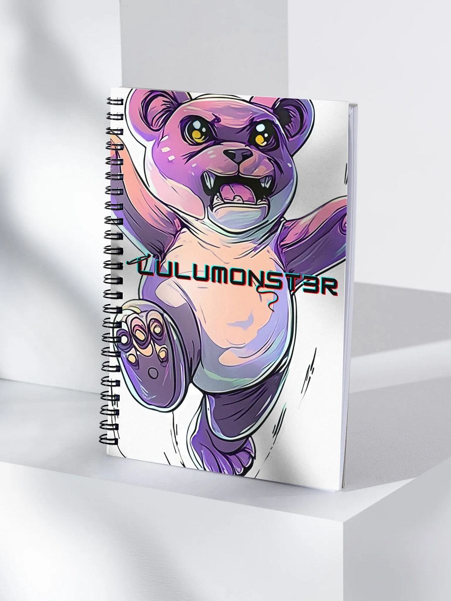 LuluMonst3r's ChummyBear Super Scary Notebook product image (4)