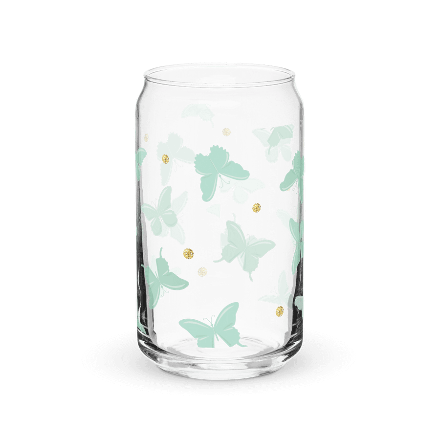 Butterfly Elegance Can-Shaped Glass product image (2)