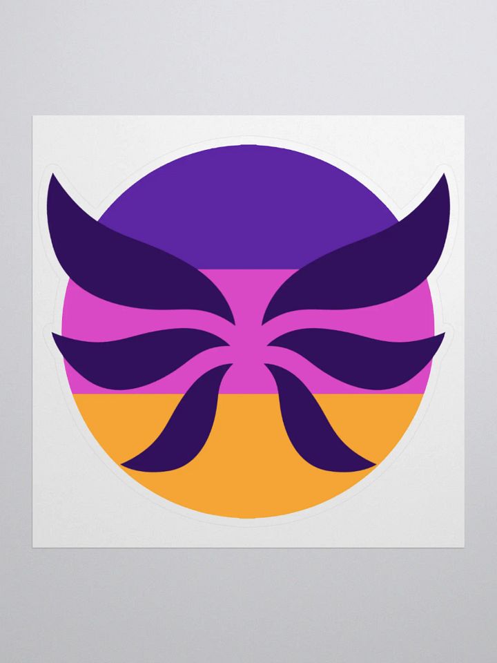 Circle Flag Wings Sticker product image (1)
