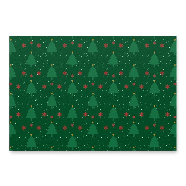 Festive Evergreen Wrapping Papers product image (2)