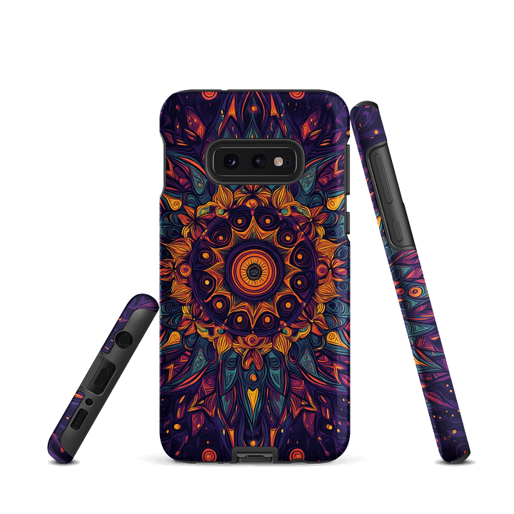 Vivid Mandala Symmetry Samsung® Tough Case product image (2)