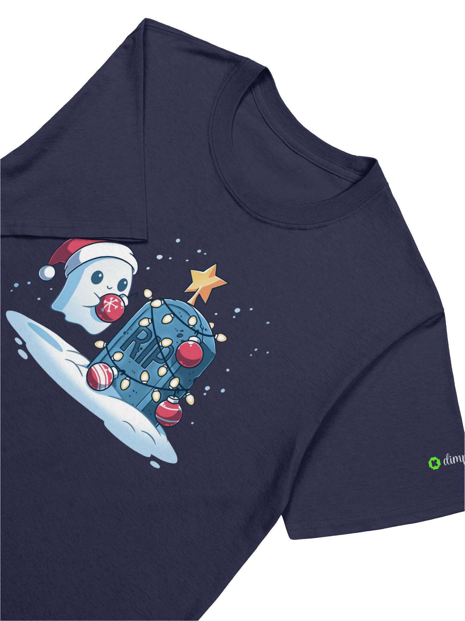 Christmas ghost t-shirt product image (33)