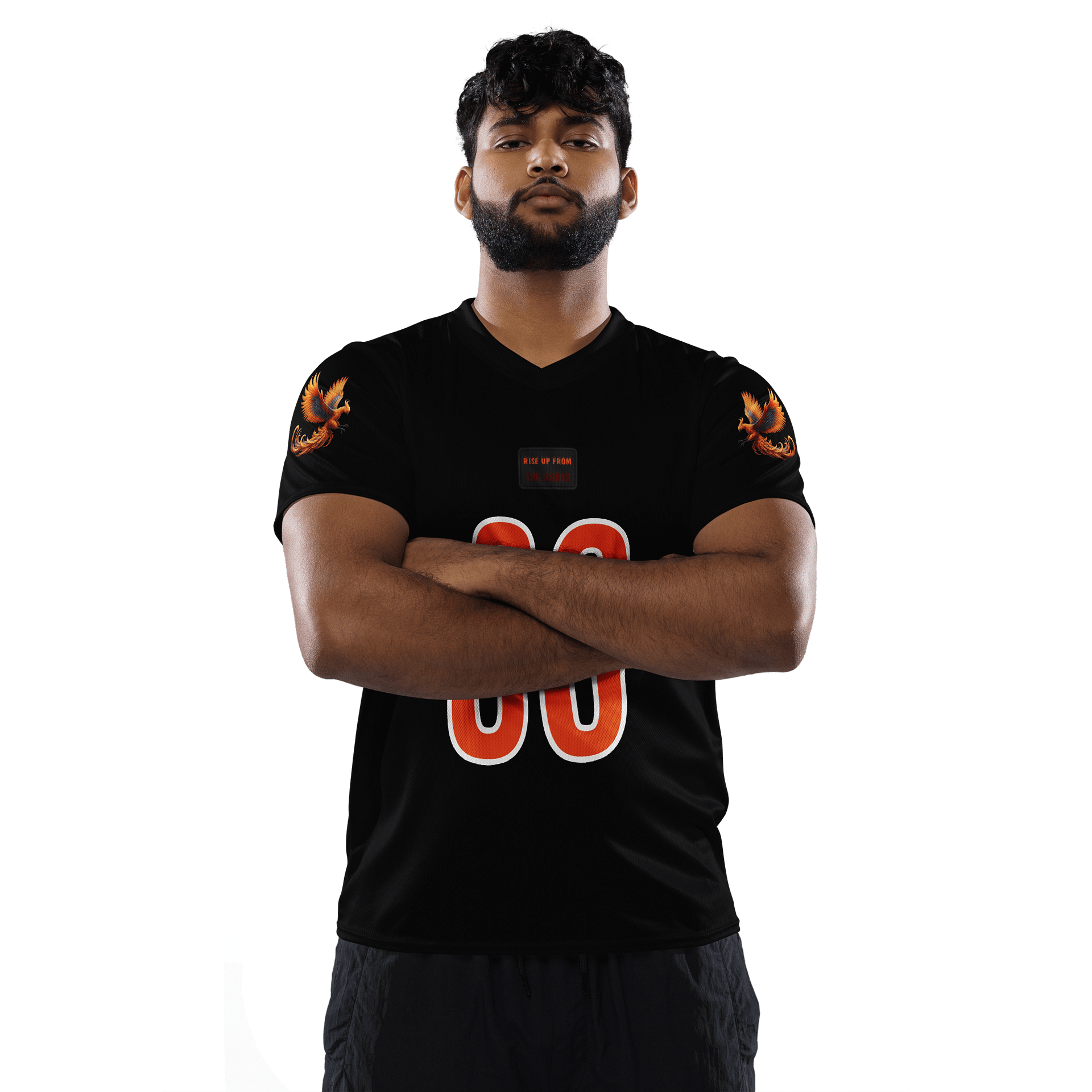Rise Up From The Ashes All-Over Print Sports Jersey product image (2)