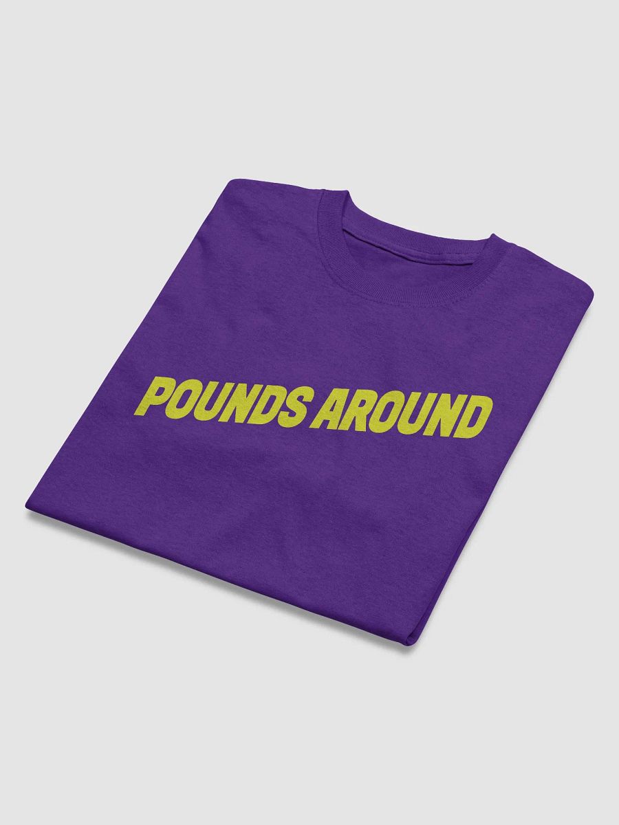 POUNDS AROUND PURPLE AND YELLOW SHIRT product image (4)