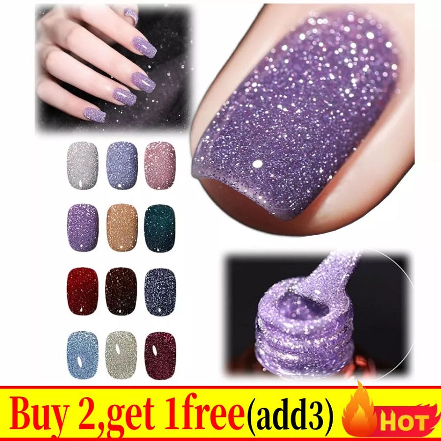 High Density Glitter Nail Gel Polish, High Density Glitter Nail Polish Gel product image (1)