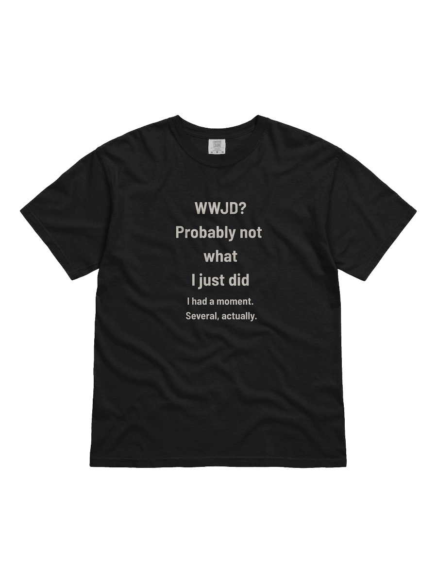 WWJD? Probably Not What I Just Did | Funny Christian Moment T-Shirt product image (8)
