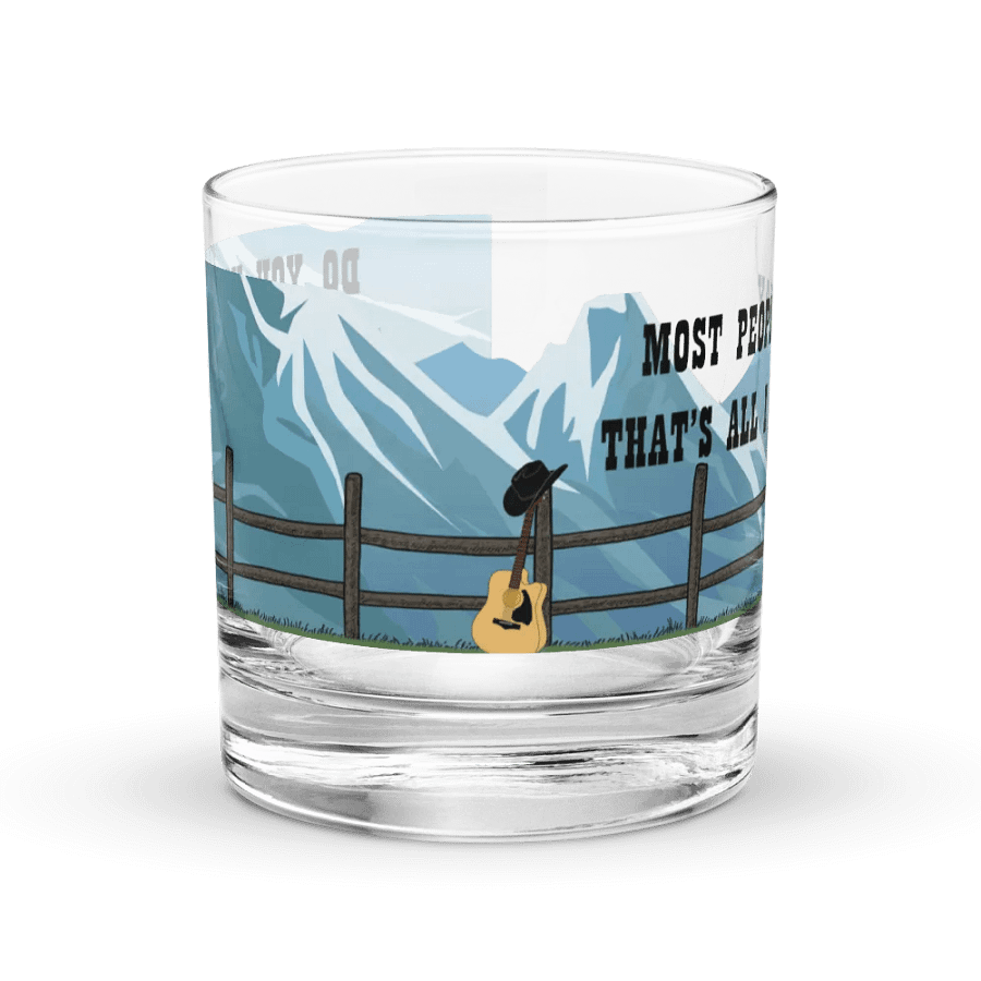 Sad Songs Whiskey Glass product image (3)