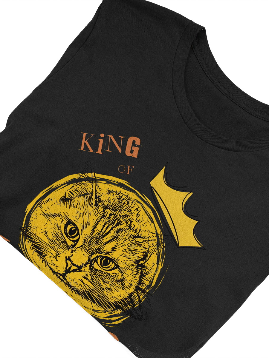 King of Meowland Cat Lover T-Shirt product image (5)