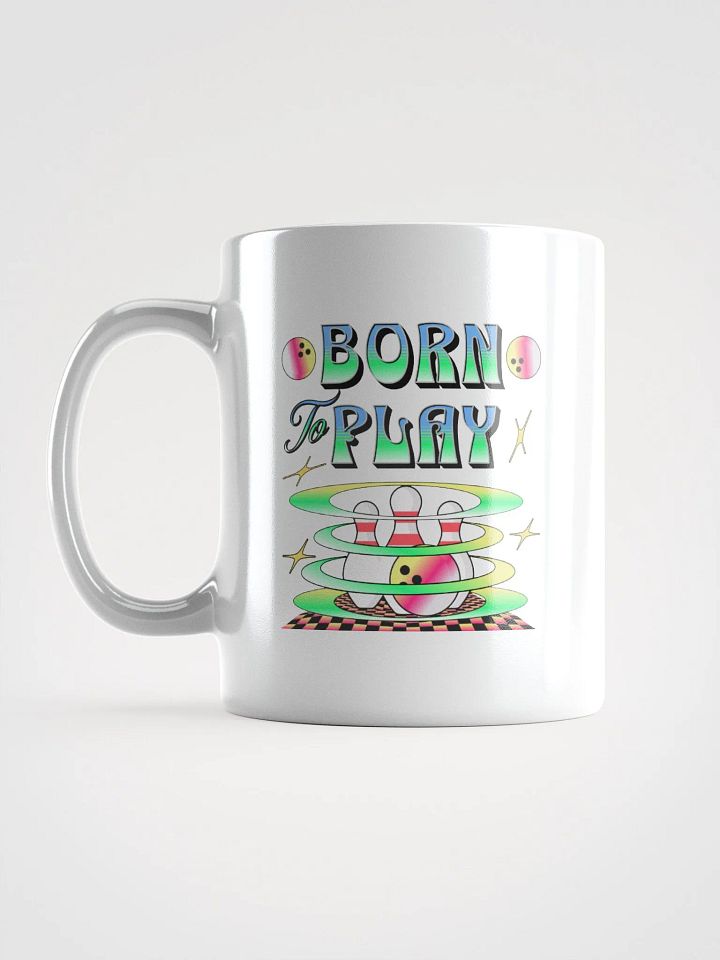 Born To Play Bowling Swirling Bliss Mug product image (1)