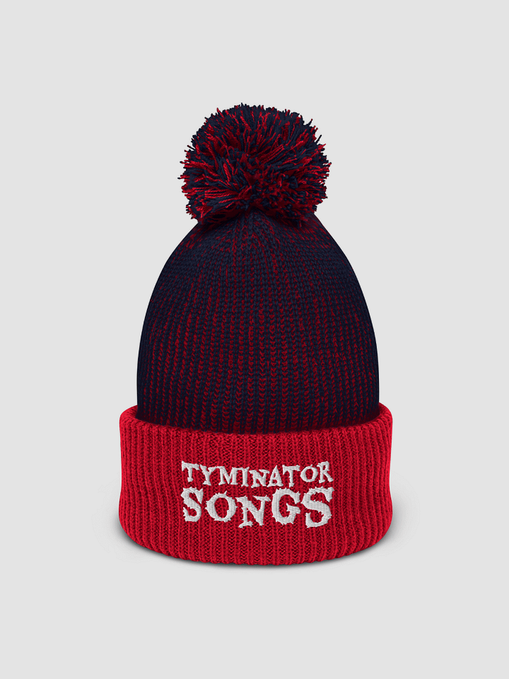 [Tyminatorsongs] Pom-Pom Beanie (3D Puff) product image (1)