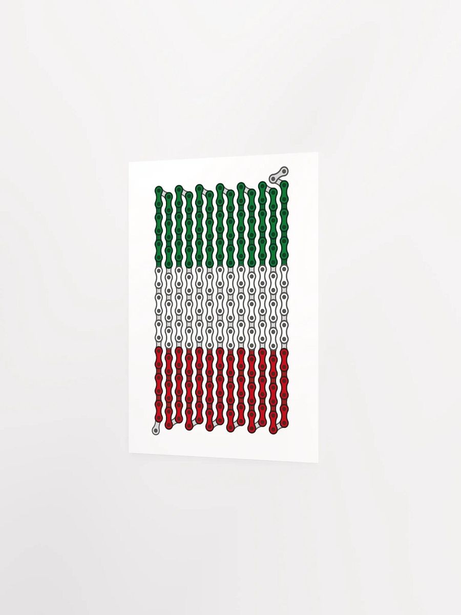 Italy Bike Chain Flag Poster product image (4)