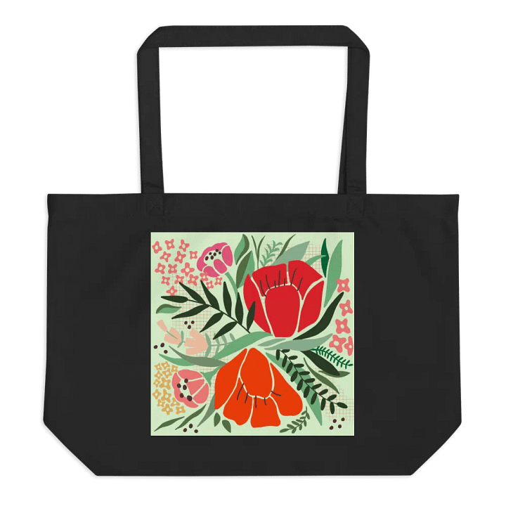 Bold Blooms Eco Tote product image (1)