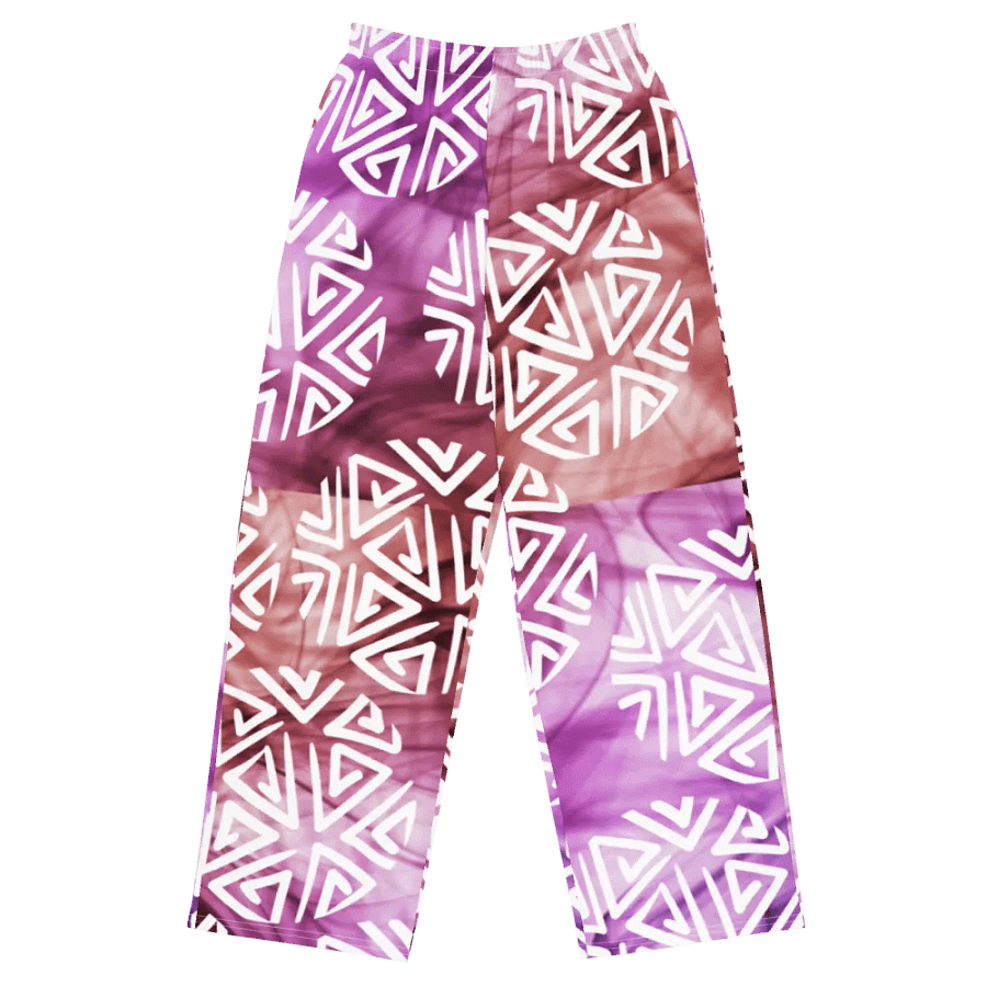 Snow ❄ Bounce By: JoBeth Print Unisex Wide-Leg Pants product image (4)