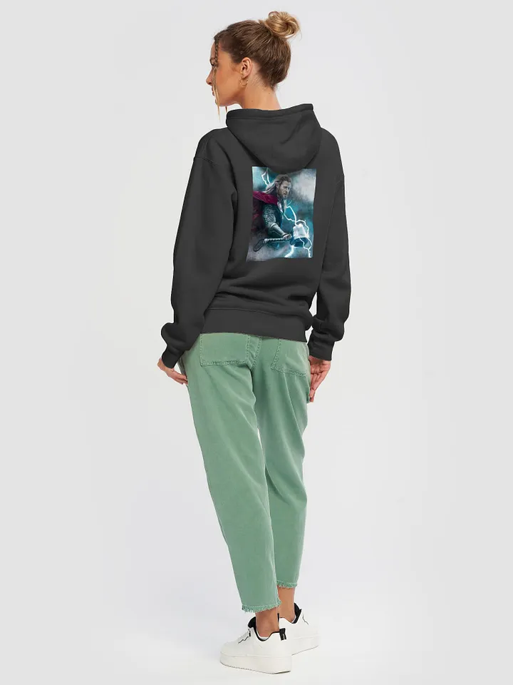 Thor Premium Unisex Pullover Hoodie [Backside Print] product image (2)