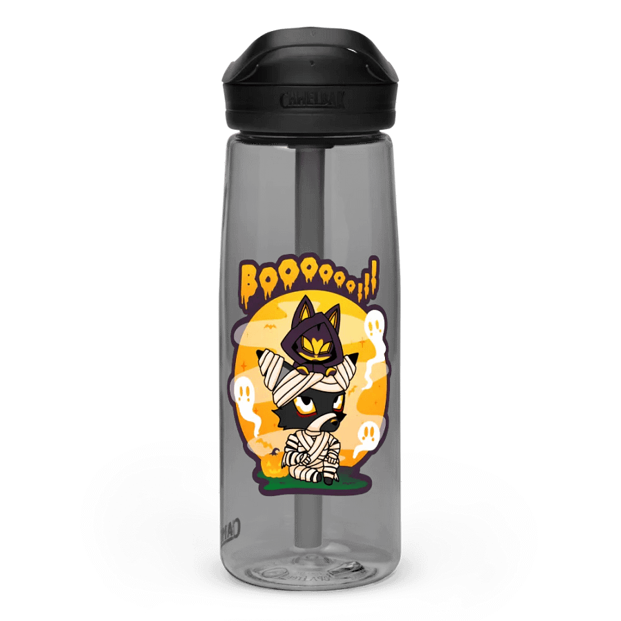 Spooky Mummy Wolf Halloween Water Bottle product image (3)