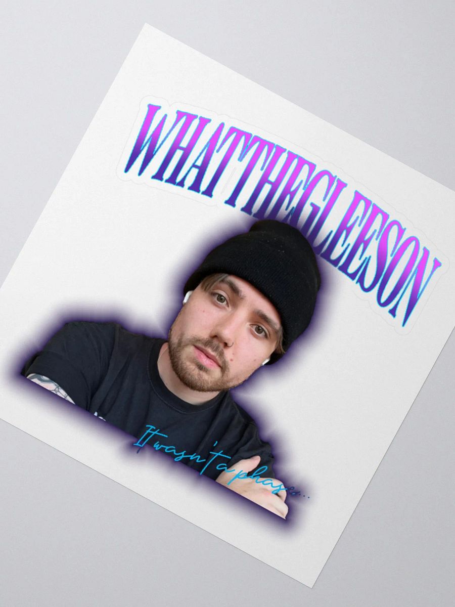 WhatTheGleeson 90s Bootleg Sticker product image (6)