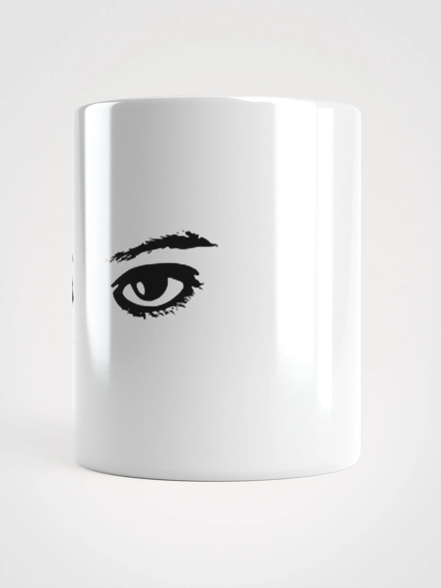 "Icy" White Glossy Mug product image (5)