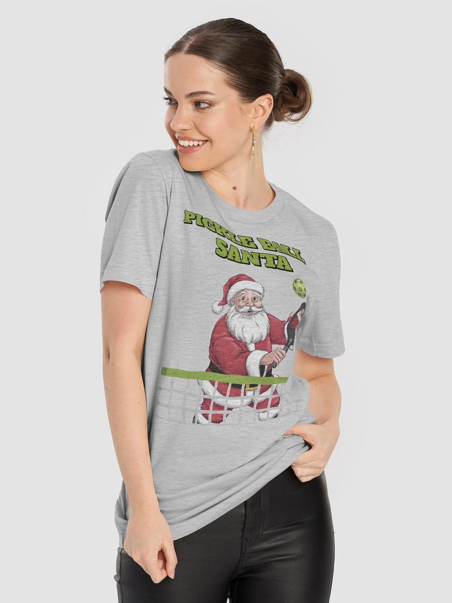Pickle Ball Santa - Funny Christmas T-shirt product image (43)