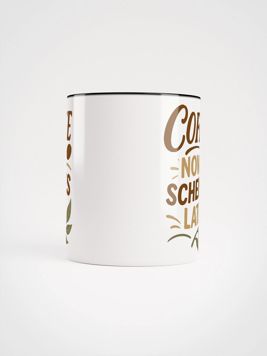 Coffee Now Schemes Later Mug – Hilarious Morning Chaos Cup product image (58)