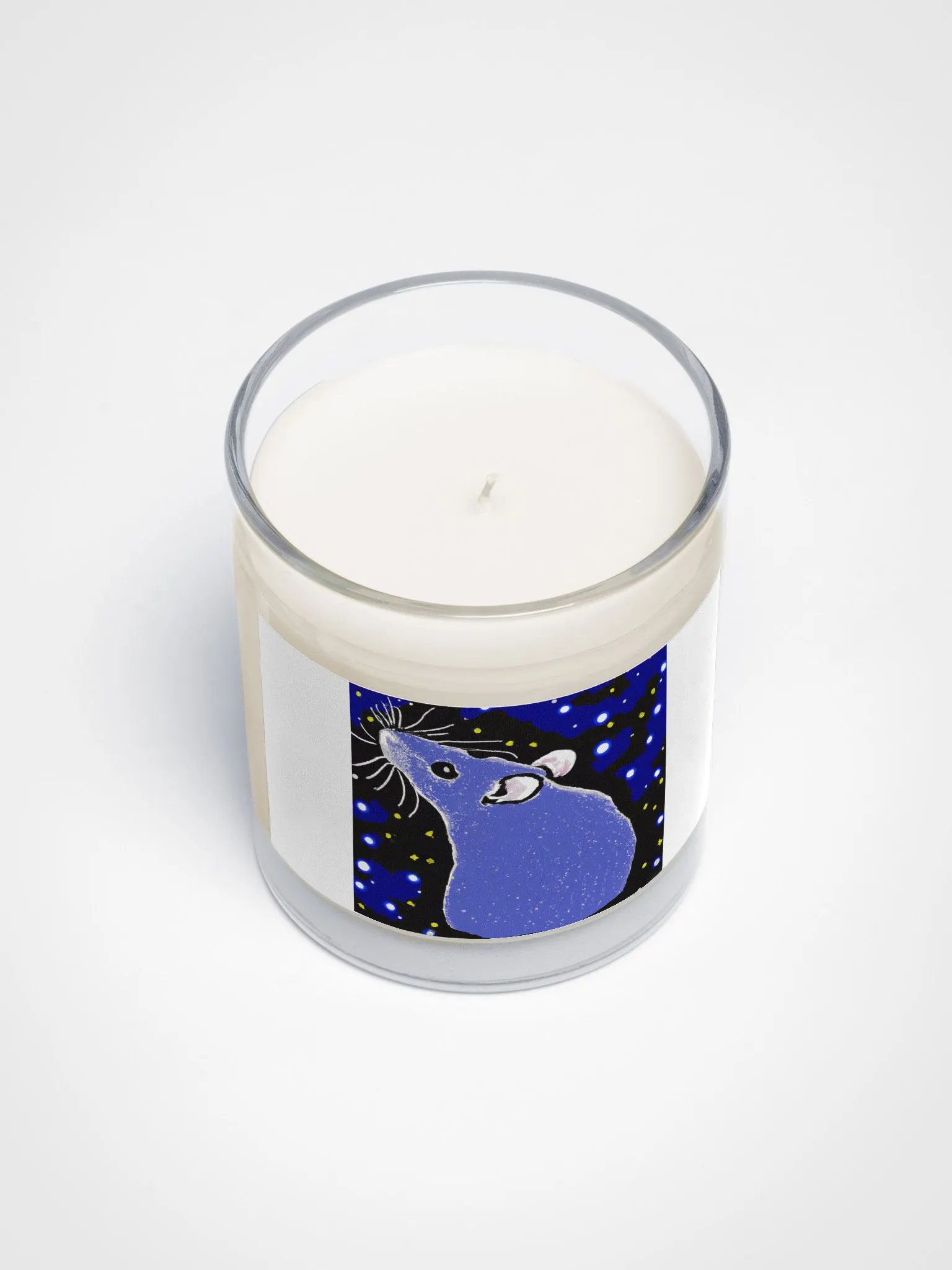 Starry night rat candle product image (3)