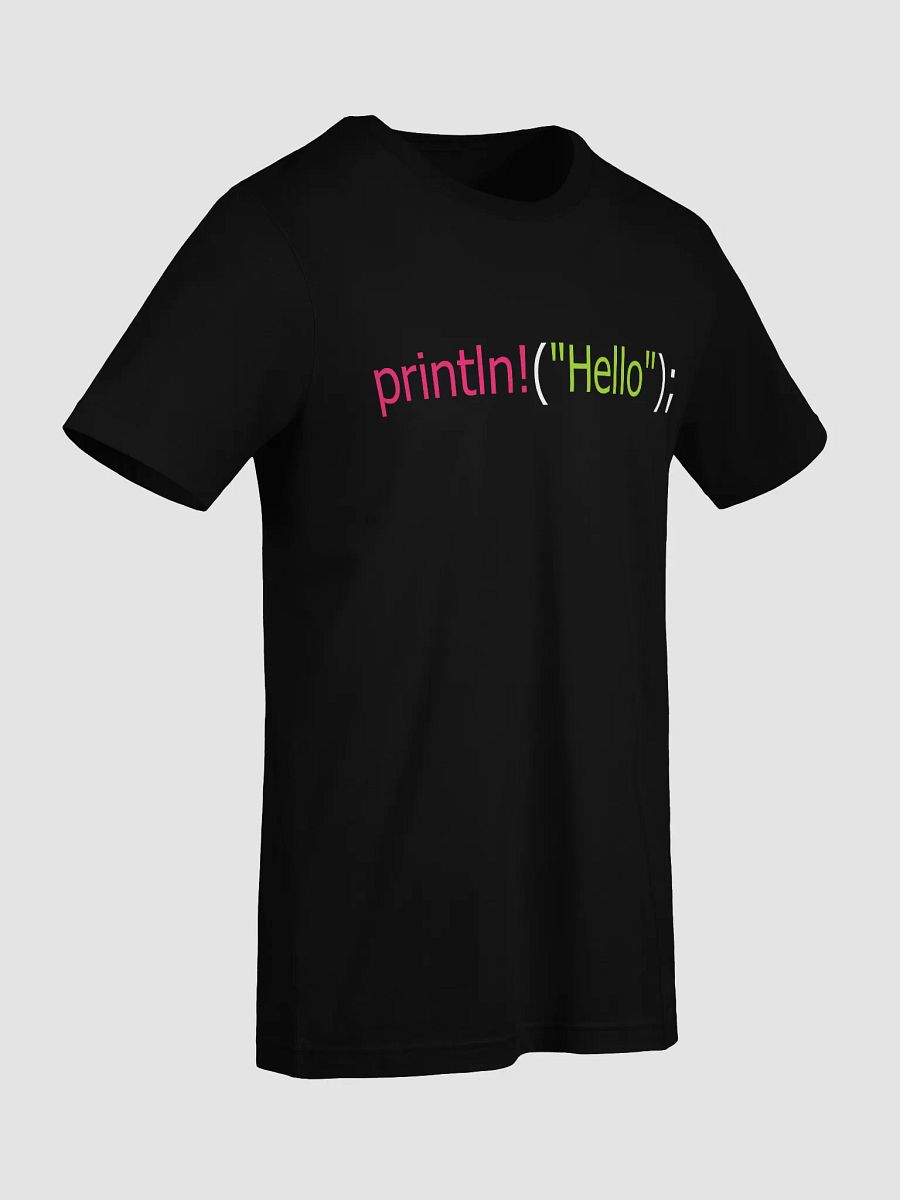 Rust "Print Hello" T-Shirt product image (20)
