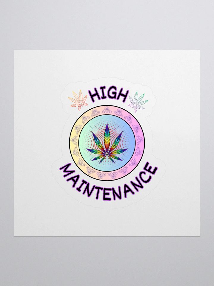 High Maintenance Sticker product image (2)