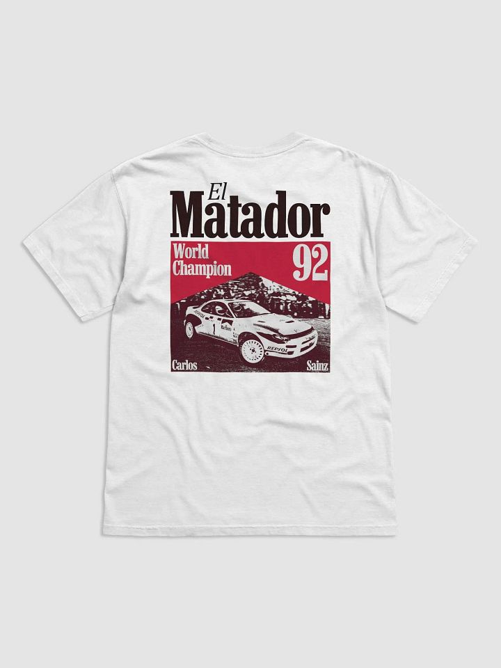 El Matador Vintage Tee - Carlos Sainz 1992 World Rally Champion product image (1)