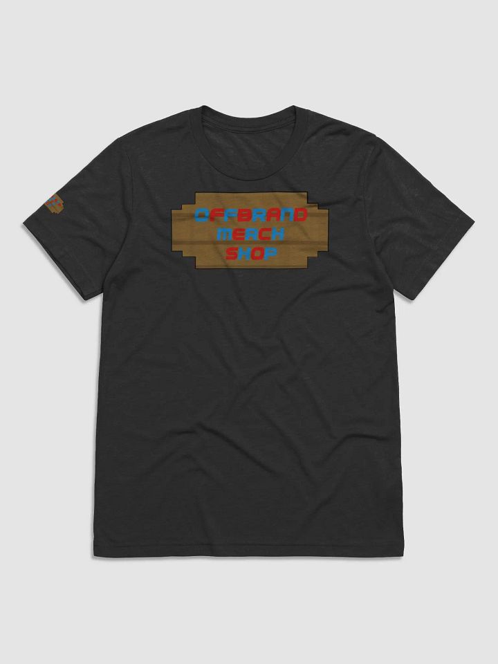 Offbrand Merch Shop Logo Unisex Triblend Short Sleeve T-Shirt product image (1)