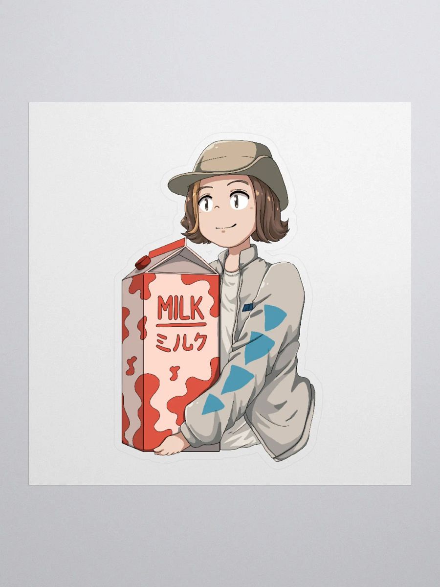 Bu Red Milk Sticker product image (1)