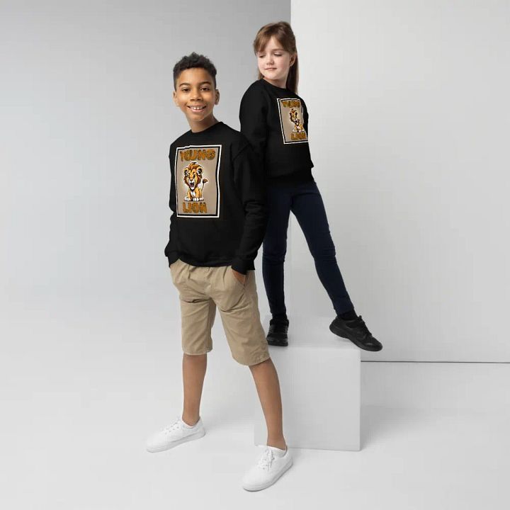 Young Lion Youth Sweatshirt product image (2)