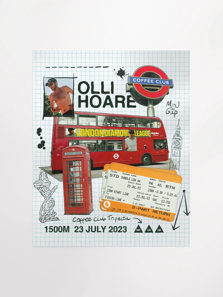 Olli's Diamond League London Poster product image (1)