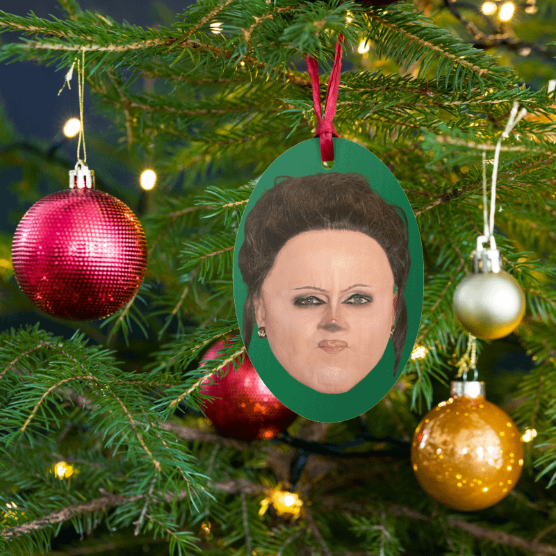 Smol Face Trashly Nancy Trashmas Ornament