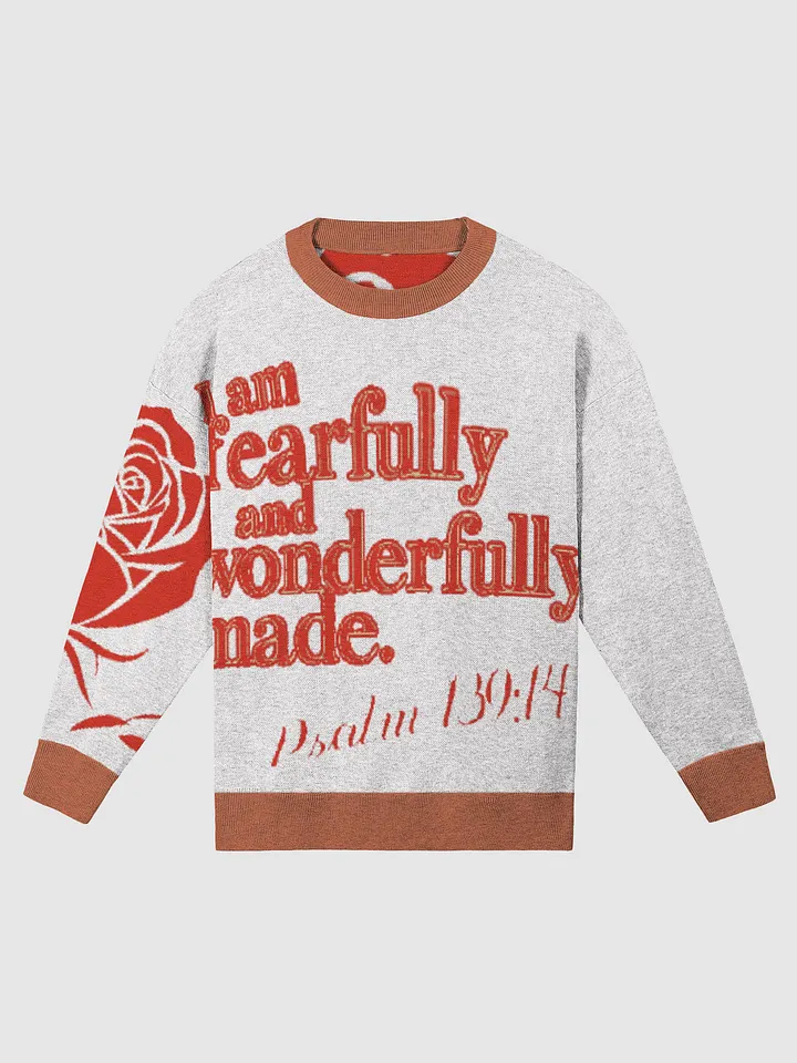 Fearfully and Wonderfully Made Knitted Sweater product image (4)
