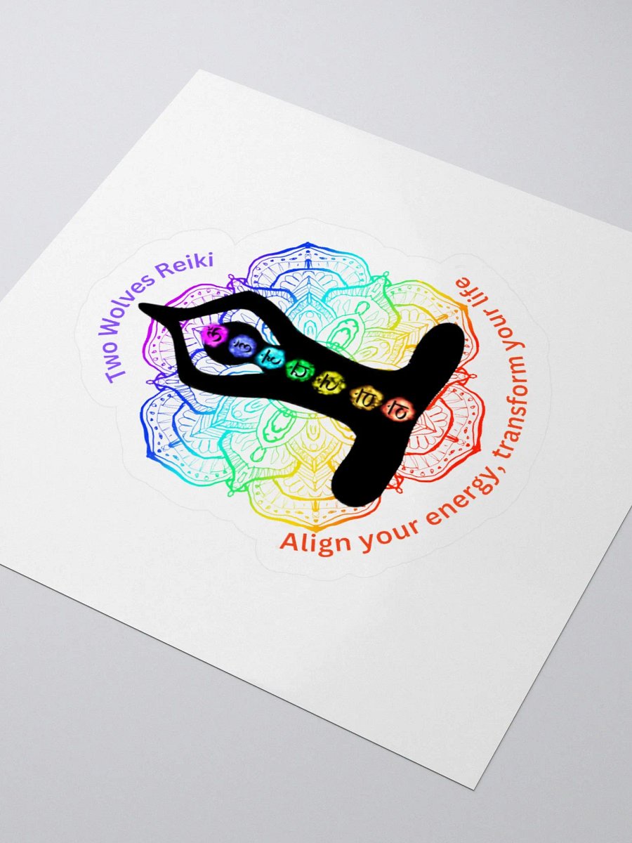 Two Wolves Align Sticker product image (8)