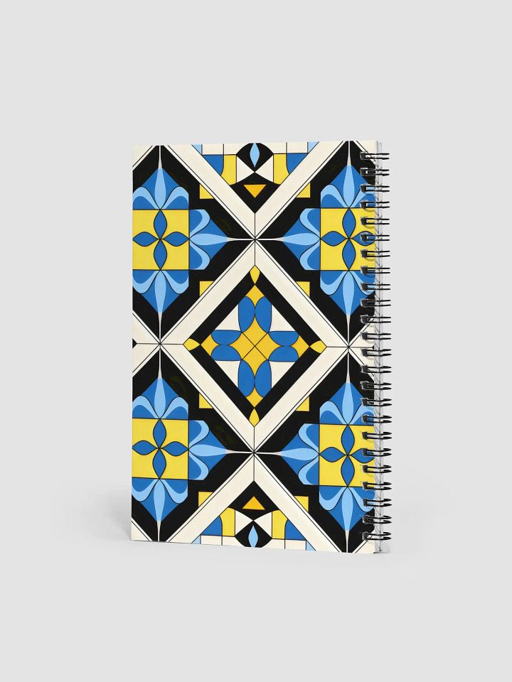 Symmetrical Geometric Bliss Spiral Notebook product image (2)