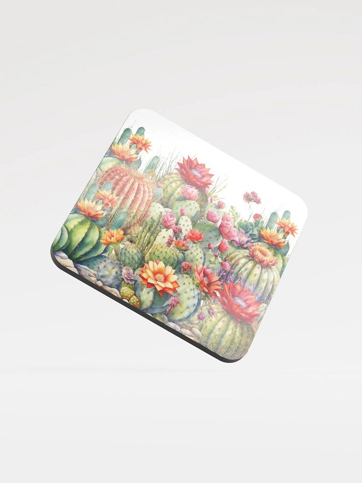 Beautiful Flowering Cacti Coasters product image (1)