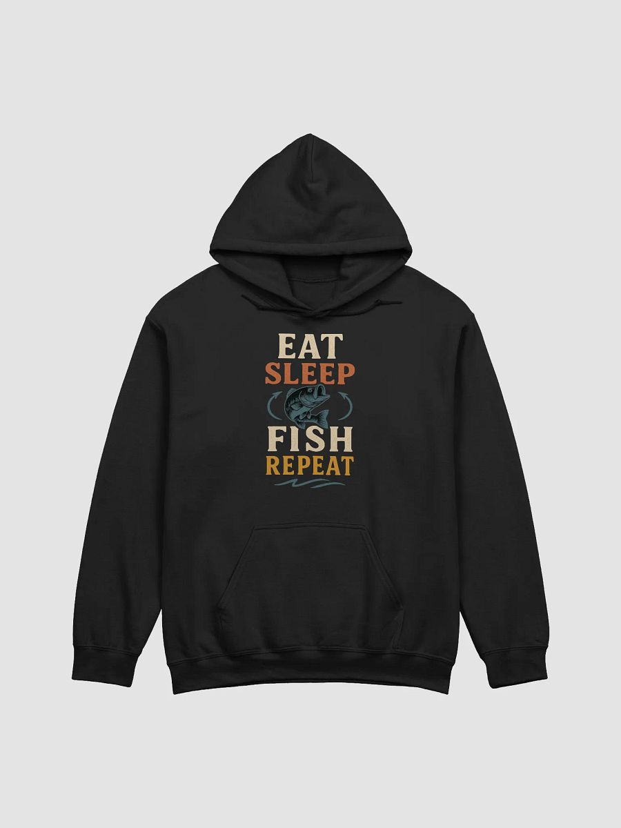 Fishing Hoodie – Eat Sleep Fish Repeat Graphic Pullover product image (3)