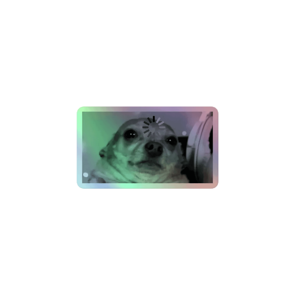 Chapo loading Holo Sticker product image (1)