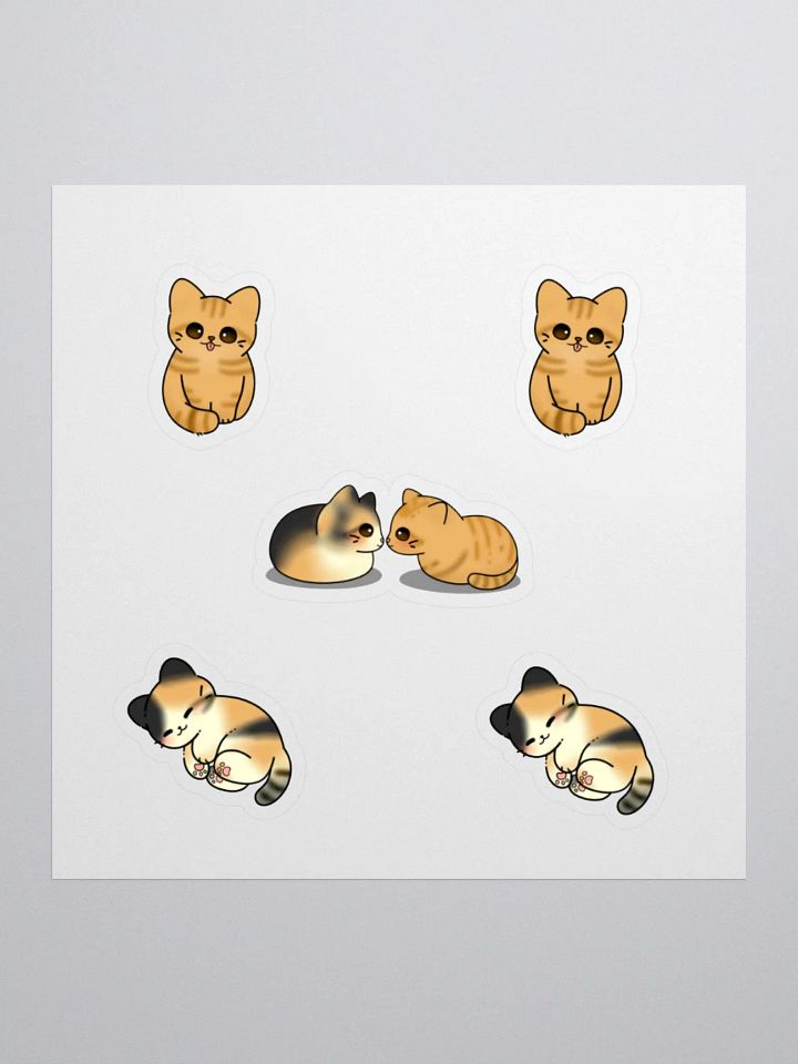 Cat sticker set product image (3)
