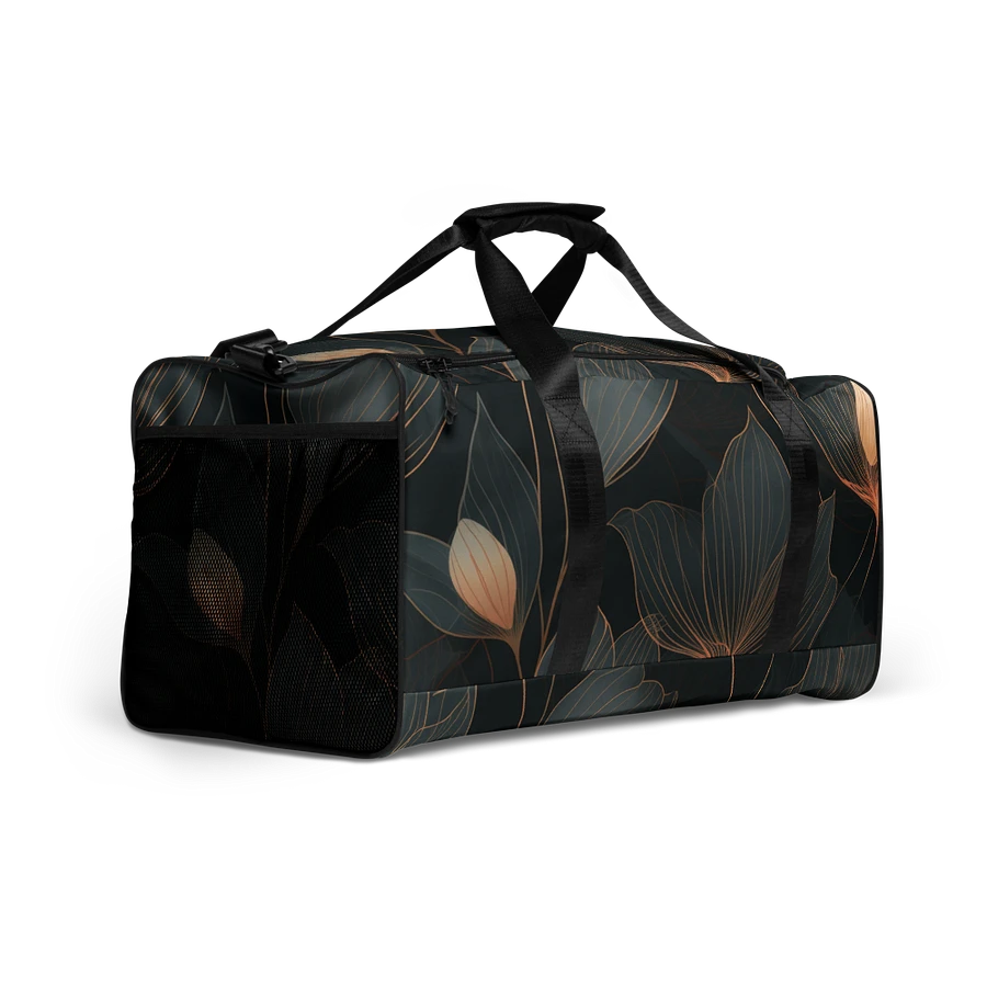 Golden Botanical Elegance Duffle Bag product image (4)