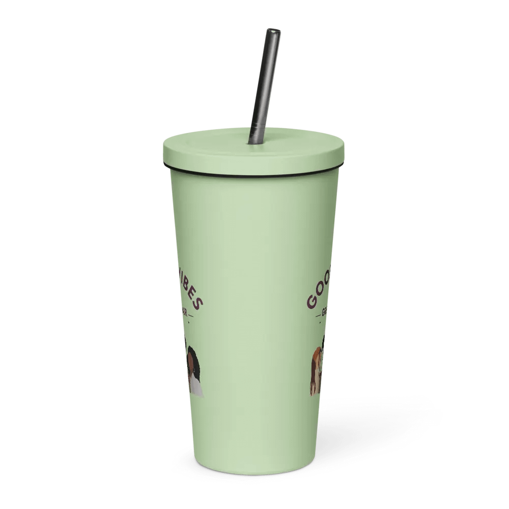 Good Vibes Great Hair Tumbler 20oz product image (4)