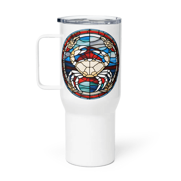 Spiritual Cancer - Unique Travel Mug Design - Circle Energy product image (1)