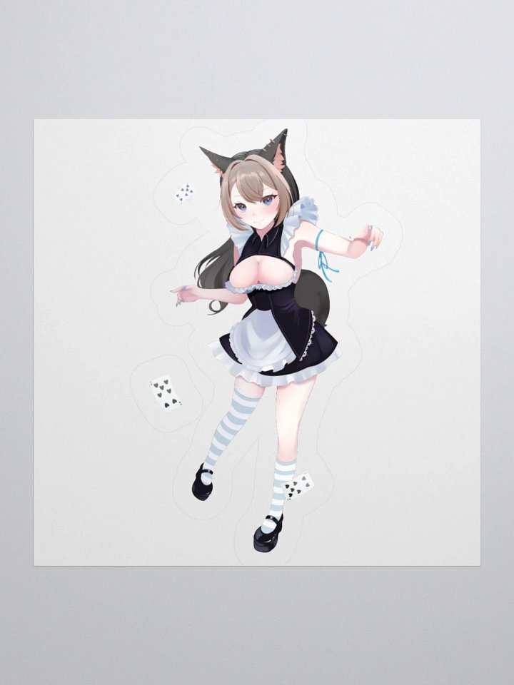 White Girl Wonderland sticker product image (3)